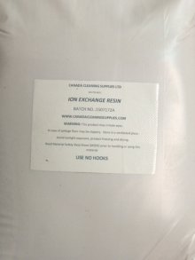 REPLACEMENT VIRGIN DI RESIN (28 litres) REPLACEMENT VIRGIN DI RESIN (28 litres)